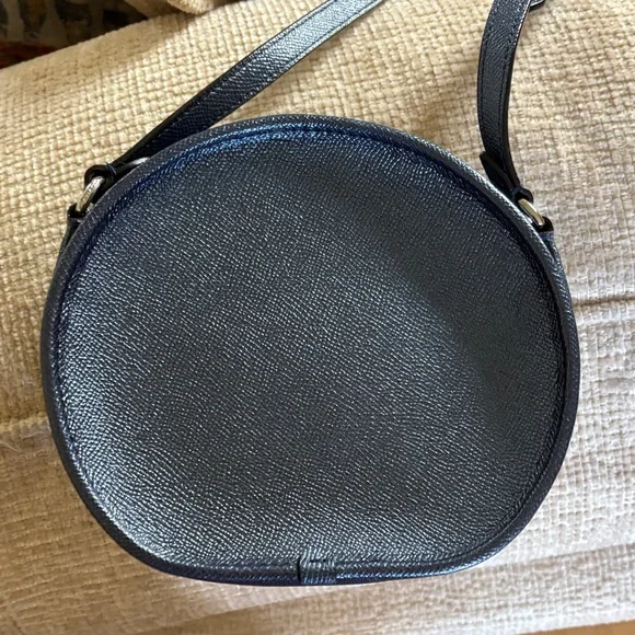 COACH CANTEEN Midnight Blue Round Crossbody Bag - Picture 7 of 10